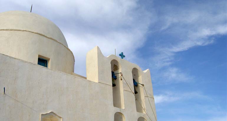 The church of Agios Simeon in Sifnos